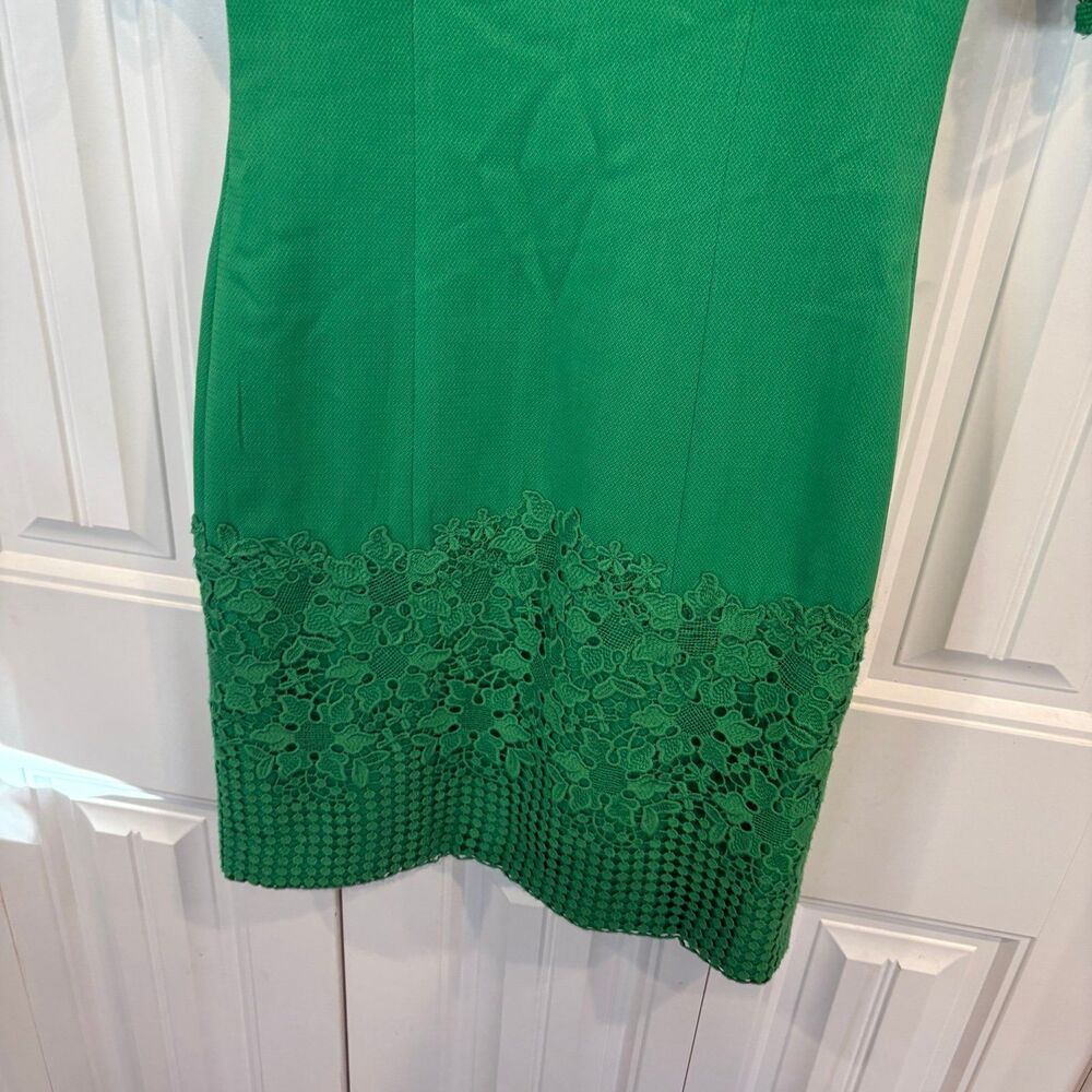 Antonio Melani Green Lace‎ Dress Size 0 - Picture 5 of 8